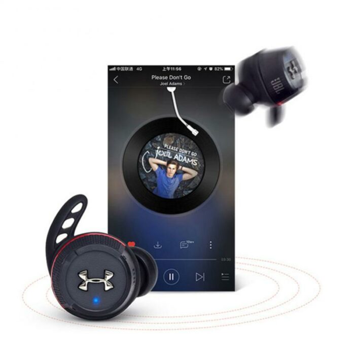 Original JBL Under Armour Project Rock True Headphones Bluetooth-compatible Stereo Headset Waterproof Flash Earbuds With Mic 6