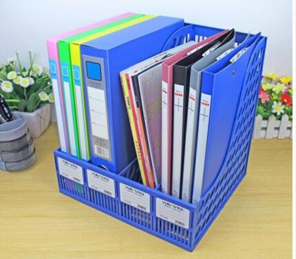 free shipping Office Supplies plastic File box Bookends 1