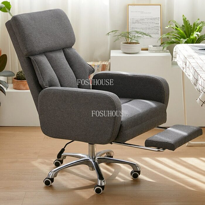 Lifting Rotating Boss Backrest Computer Chair Home Furniture Balcony Lazy Armchair Bedroom Sofa Dormitory Study Office Chairs 1