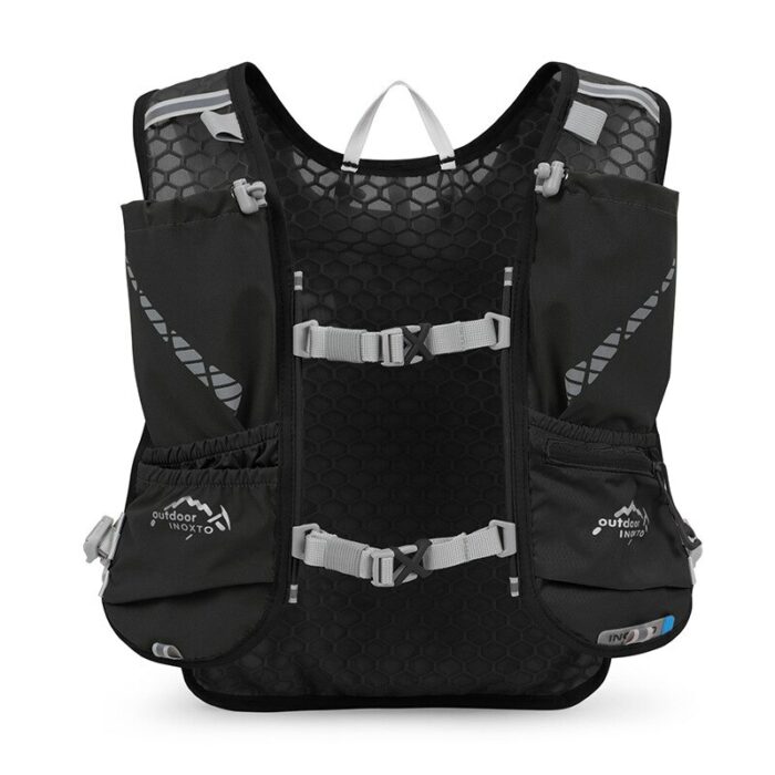 Running Hydration Vest Marathon Suitable for Cycling Marathon Hiking Breathable Waterproof Wearable Portable 5L Unisex 3