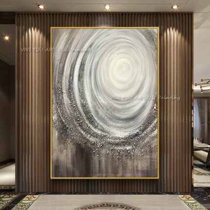 Large Art Abstract Thick Oil Painting Handmade Modern Stone Paintings On Canvas Home Office Wall Decor Pictures Handpainted 1