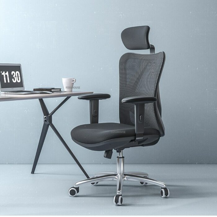 Modern Furniture Mesh Office Chairs For Office Home Study Back Ergonomic Adjustable Desk Chair Lift Swivel Computer Armchair 3