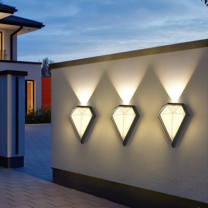 Led outdoor wall lamp led outdoor wall light waterproof light outdoor garden lights outdoor lighting wall sconce lamp porche 4