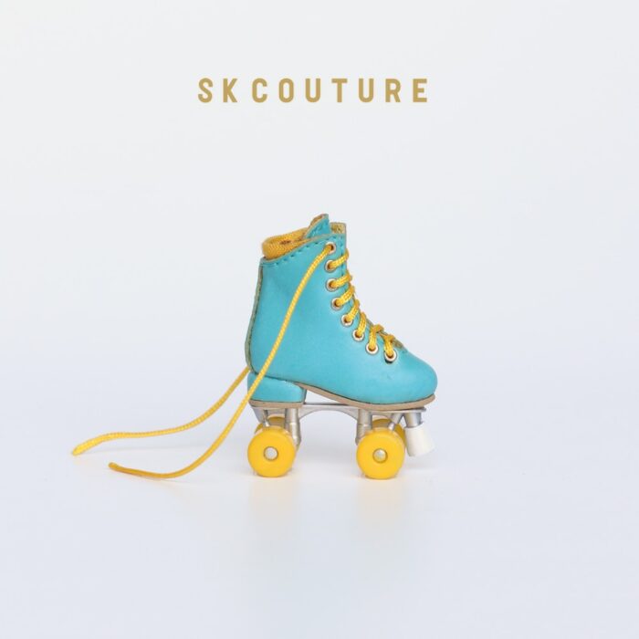 SK Couture Roller Skates for Blythe Obitsu 24, Lati Yellow 5