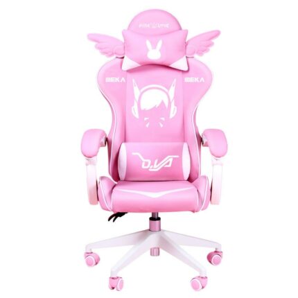 New Girl Wings Gaming Chair Home Comfortable Leather Sofa Chair Kids Cute Color Learning Chair High Quality Office Chair 1