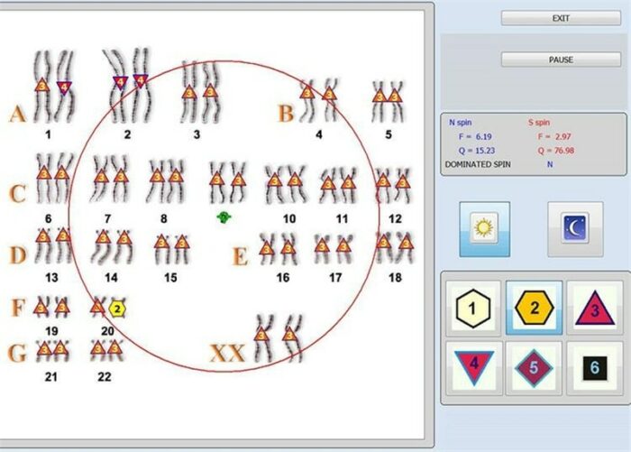 12D NLS CELL NLS AURA CHAKRA IRIS Scanner Sub Body Analyzer NON LINEAR Analyser Bio Analysis Quantum Bioresonance 5