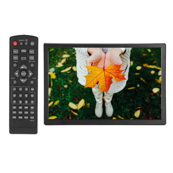 16inch Portable Digital TV HD 1080P Digital Television for Kids Car Travel EU Plug 100-240V New 1