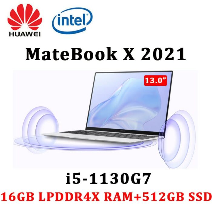 HUAWEI MateBook X New 2021 Laptop Intel Core i5/i7-1160G7 13.0inches 3K LTPS Touchscreen Computer Windows 10 Ultraslim Notebook 1