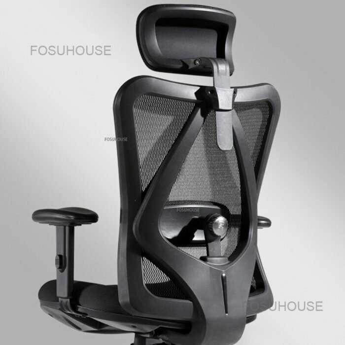 Modern Furniture Mesh Office Chairs For Office Home Study Back Ergonomic Adjustable Desk Chair Lift Swivel Computer Armchair 4