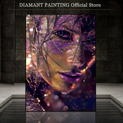 5d Full DIY Rhinestone Diamond Painting Women Paint By Numbers Full Square Drill Cross-stitch Kits Crafts Embroidery Mosaic Art 1