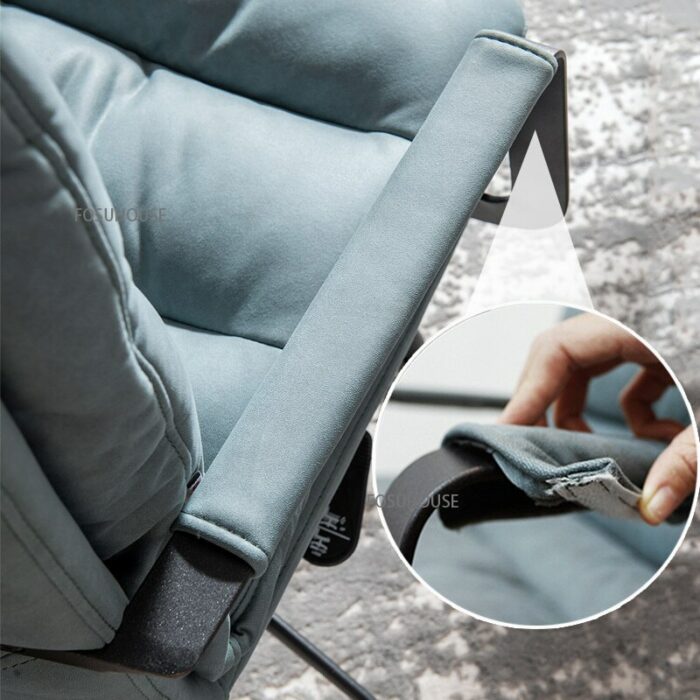 Italian Light Luxury Furniture Office Chair Comfortable Rotary Office Chairs Simple Household Bedroom Lifting Computer Chair 4