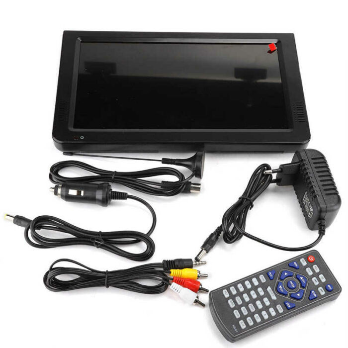 LEADSTAR ISDB-T 10.1 Inches 16:9 Portable TFT-LED Digital Analog Color TV Television Player new 3