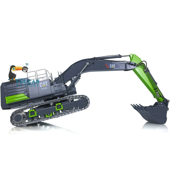 LESU CAT 374F RC Hydraulic Excavator 1/14 Paladin PL18EV Radio Truck Liquid Crystal Display Quick Coupler Lights THZH1264-SMT1 3