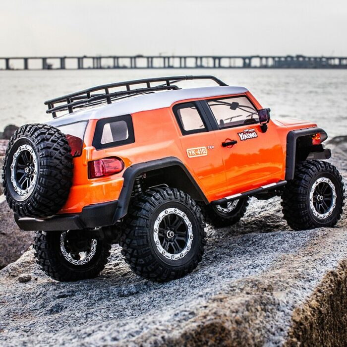 YIKONG YK4103 FJ 1/10 RC Electric Remote Control Model Car Crawler Rock Road Vehicle Crawler Adult Kids Toys Gifts 2.4GHz RTR 3