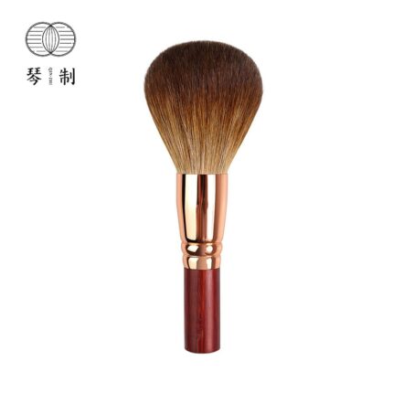 QINZHI Professional Handmade Make Up Brush 103 Large Round Face Powder Brush Short Handle Soft Red Fox Hair Makeup Brushes 1