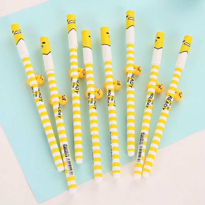 60pcs wholesale Creative cartoon stationery students stationary office supplies material escolar christmas pen 1