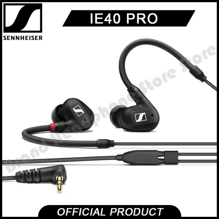 Original Sennheiser IE40 PRO Wired Earphones HIFI Headset Earbuds Noise Isolation Headphone Replaceable Cable 1