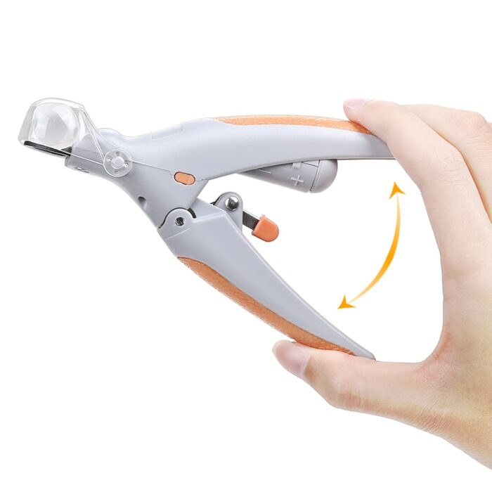 Professional Pet Nail Clipper with LED Light Dog Cat Groomin Tool Scissors Nail Toe Claw Scissors Trimmer Animal Pet Supplies 2