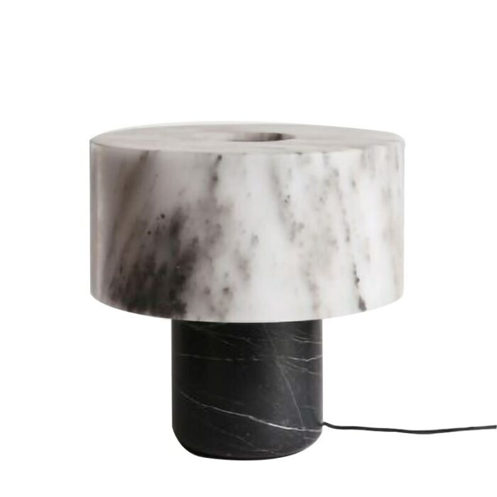 Hongcui Postmodern Vintage Table Lamp Creative Design Marble Desk Light LED Fashion for Home Living Room Bedroom Decor 4