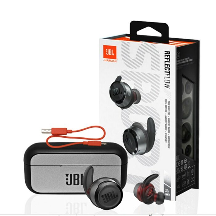 Original JBL Reflect Flow True Wireless Bluetooth Earphones Sport headphone Stereo Earbuds Bass Sound Headset Mic Charging Case 5