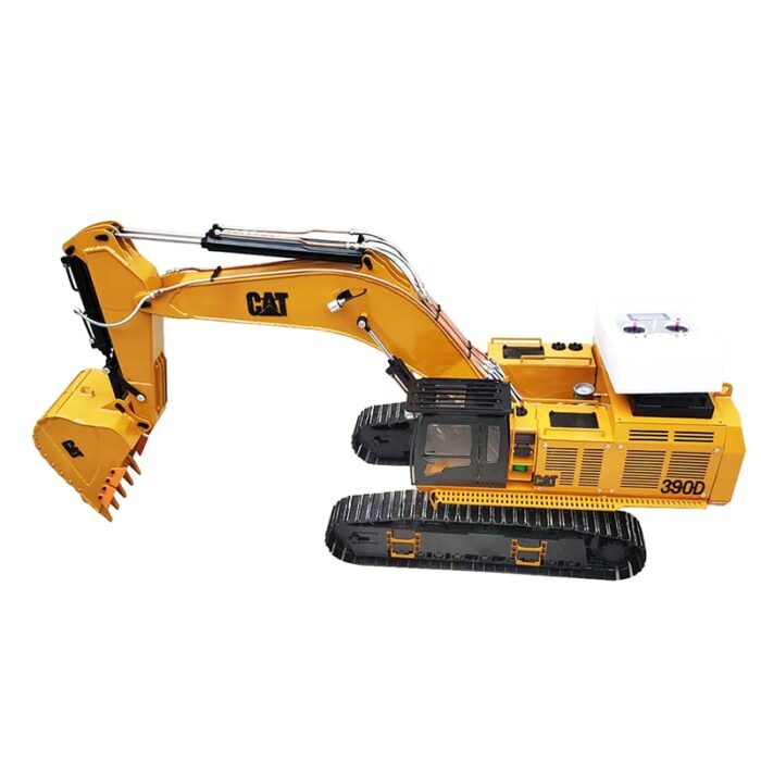 1/8 Heavy Duty Hydraulic Excavator Model 390D Remote Control Full Metal Excavator Model Toy 3