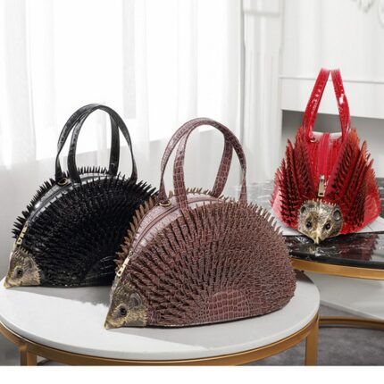 Personalized three-dimensional hedgehog bag fashion trend female handbag brand designers 2020 crossbody bags for women 2