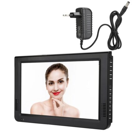 LEADSTAR ISDB-T 10 Inch Car Portable TV Digital Color TV Television Player TFT-LED Screen EU/US Plug 110-240V 1