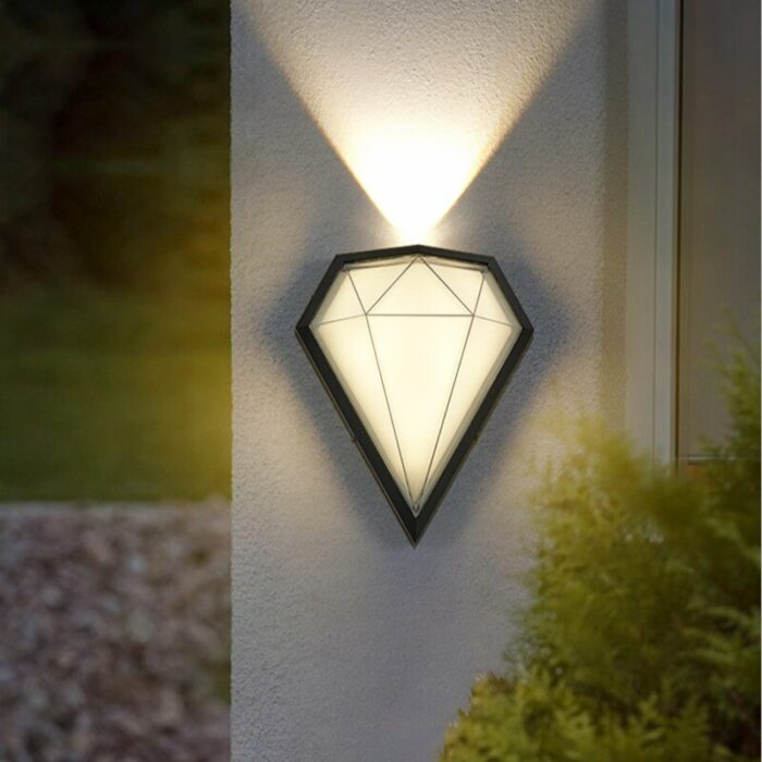 Led outdoor wall lamp led outdoor wall light waterproof light outdoor garden lights outdoor lighting wall sconce lamp porche 2