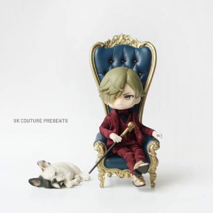 SK Couture King's chair for Obitsu 11, OB11, Gsc doll, 2Ddoll 2