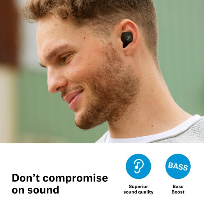 Original Sennheiser CX Plus True Wireless Earbuds In-Ear Headphones Sports Running Headset Music Gaming ANC Earphone with Mic 6