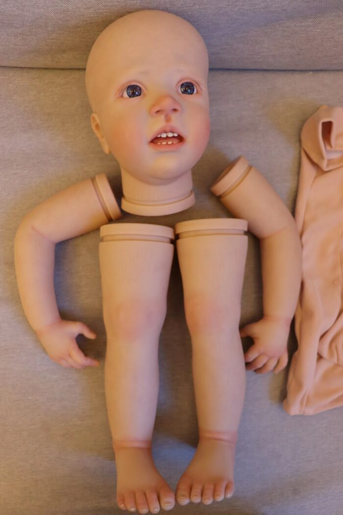 29inch Already Painted Kit Reborn Baby Doll Wini High Quality Painted By Artist Lifelike Soft Touch Unassembled Kit Toys 1