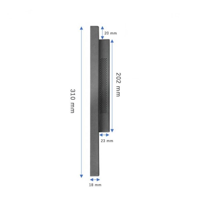 Soulaca New 22 inch Mirror Waterproof TV is Suitable for US Bathroom Embedded Bracket Android 7.1 Full 1080 HD Dolby WIFi 4