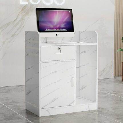 Modern Reception Desks Office Furniture Cashier Counter Clothing Store Bar Table Front Desk Reception Desk Reception Counter 2