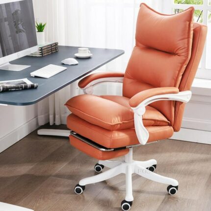 Boss Bedroom Home Computer Chairs Executive Small Apartment Villa Back Office Chair Reclining Dormitory Lifting Swivel Armchairs 1