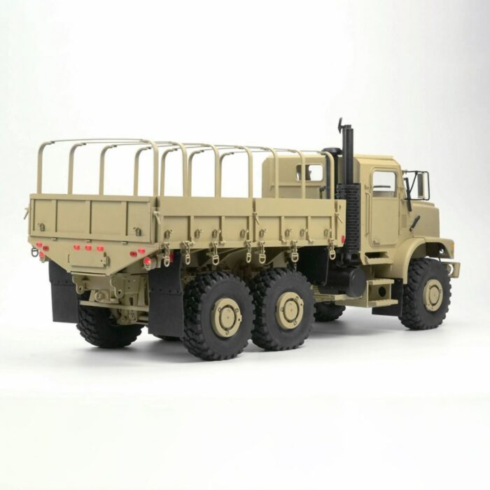 CROSSRC 1/12 RC Car TC6 6X6 6WD KIT Electric Remote Control Model Car Simulation Military Truck Adult Kids Toys Crawler Car 4