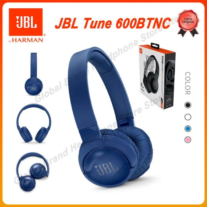 Original JBL TUNE600BTNC Wireless Bluetooth Headset sports game Headphone noise reduction foldable portable Earphone with mic 1