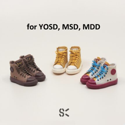 SK Couture Canvas Boots for YOSD, 1/6 BJD, MSD, MDD, 1/4BJD, 1/3BJD, Smartdoll 1