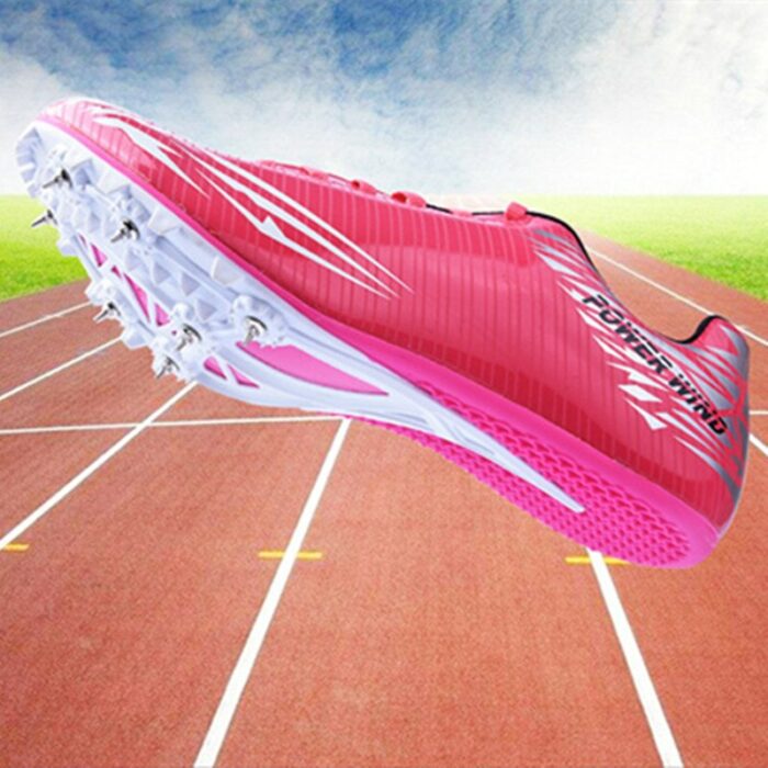 Men Track Field Shoes Women Spikes Sneakers Athlete Running Training Lightweight Racing Match Spike Sport Shoes Couples 5