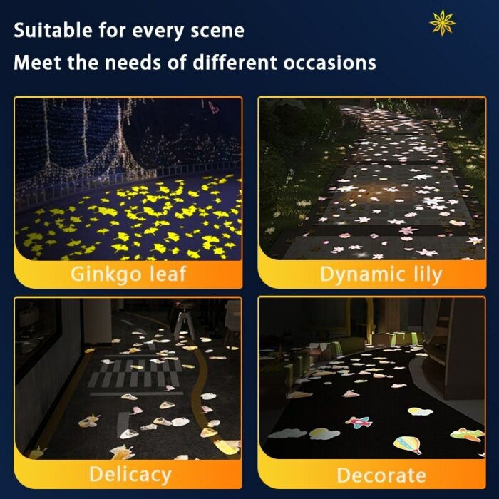 Custom Outdoor Creative Special Effect Pattern Light Led Dynamic Projection Lamp 3