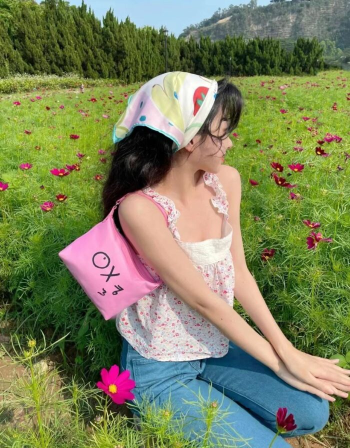 Graffiti Waterproof Nylon Dumpling Bag Ladies Folding Tote Handbag Hobo Designer Beach Women Shoulder Bags Female Shopping Bag 2