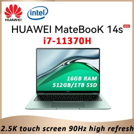 HUAWEI MateBook 14S laptop Intel Core i7-11370H 16GB RAM 512GB/1TB SSD 14.2-inch 2.5K Touch full-Screen 90Hz Ultraslim Notebook 1