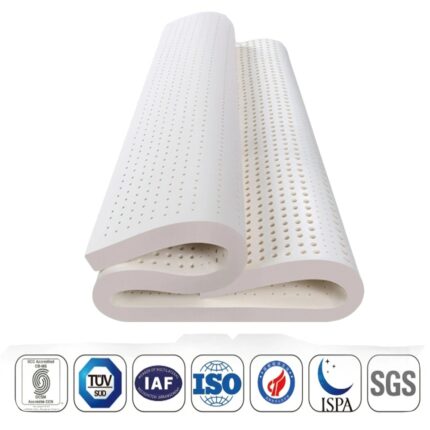 7.5CM Thickness Tatami Mat Natural Latex Mattress Cervical Vertebra Single Double Bed Twin Queen Size Sleeping Bed Mattress 1