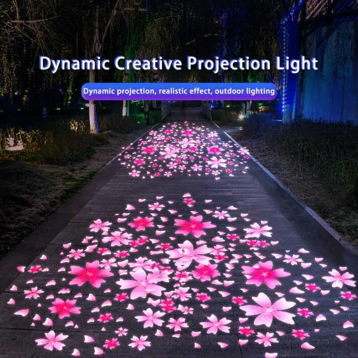 Custom Outdoor Creative Special Effect Pattern Light Led Dynamic Projection Lamp 6