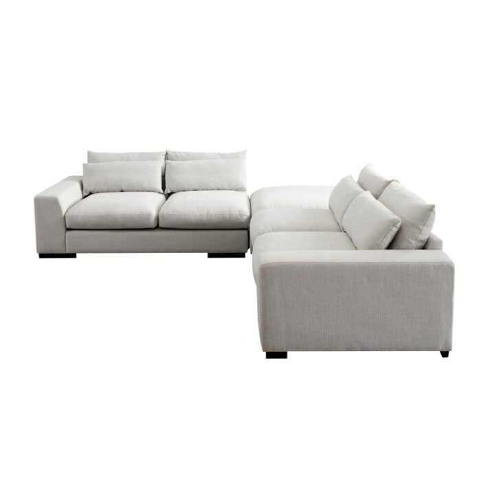 Sofa Comfortable Combination Sofa Living room sofa Light Gray 5