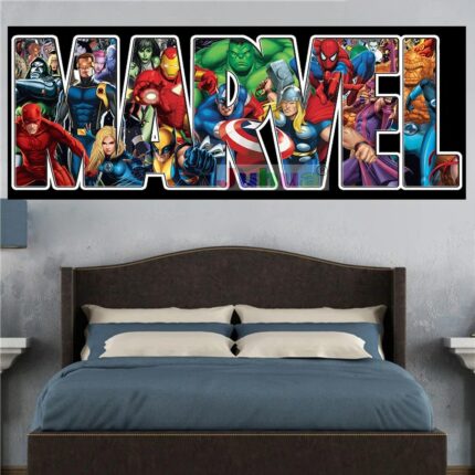 Diamond Painting Disney Marvel Avengers Character Art 5D DIY Embroidery Full Round Drill Mosaic Crystal teenager Gift Home Decor 1