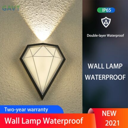 Led outdoor wall lamp led outdoor wall light waterproof light outdoor garden lights outdoor lighting wall sconce lamp porche 1