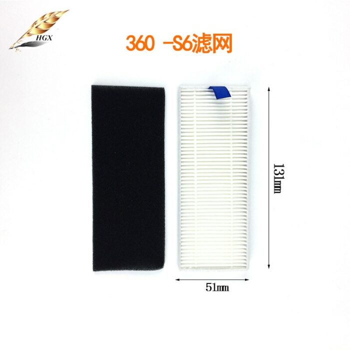 Roller Brush Side Brush 1 X Roller Brush 5 X Filter 6 X Side Brush Durability Filter RG6825 RG6871 New Practical 3