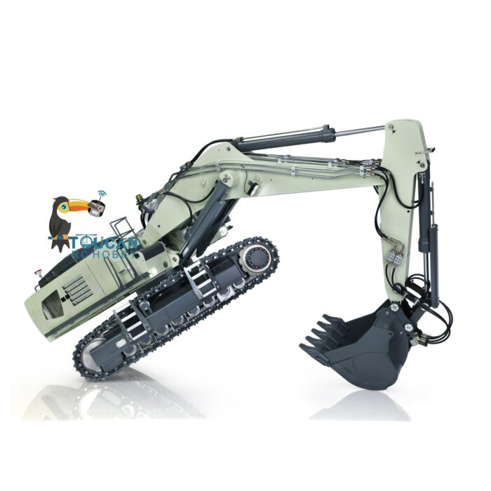 1/14 K970 100S Hydraulic Excavator Kabolite Metal Tracked Simulation Remote Control Heavy Mining Excavator Model 5