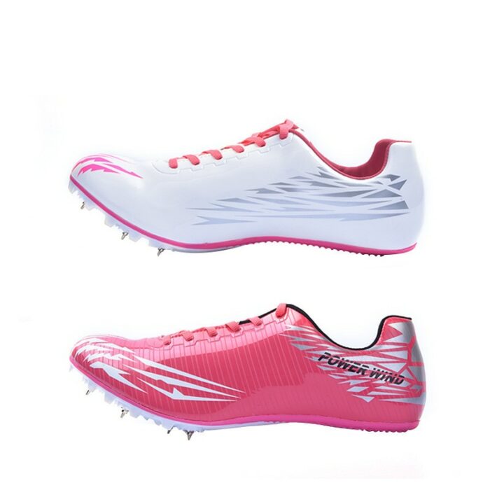 Men Track Field Shoes Women Spikes Sneakers Athlete Running Training Lightweight Racing Match Spike Sport Shoes Couples 6