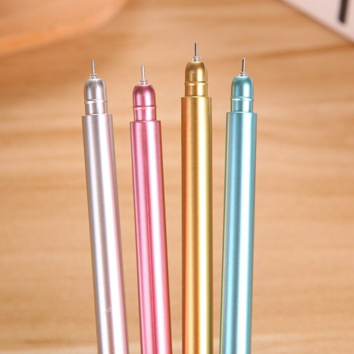 100pcs Creative key Neutral Pen students Wholesale with Learning to write Water Pen Stationery supplies wholesale 2